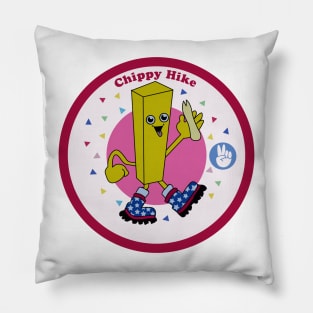 Chippy Hike badge Pillow