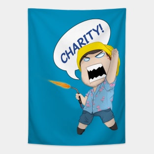 Misha Collins Charity Chibi Tapestry