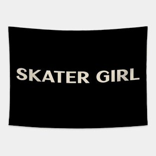 Skater Girl Funny Girl Ironic girl Tapestry