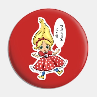 Alice in W Pin