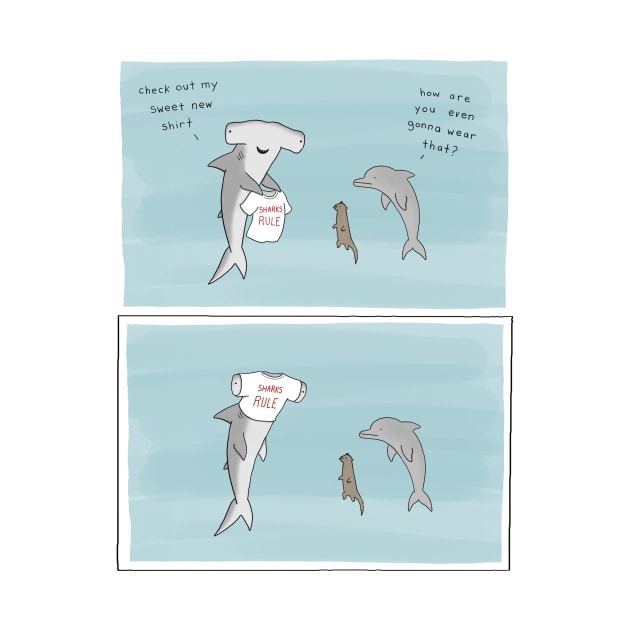 Sharks Rule by Liz Climo