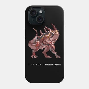 T is for Tarrasque Phone Case