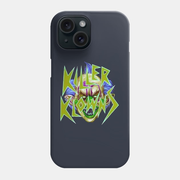 Killer Klowns From Outer Space Eerie Phone Case by RianSanto