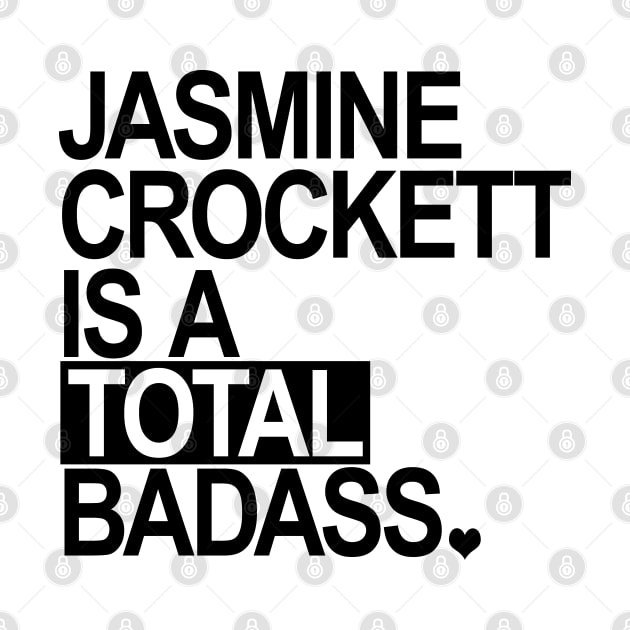 Jasmine Crockett is a total badass - black box by Tainted