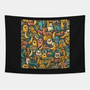 Playful Fruit Tapestry