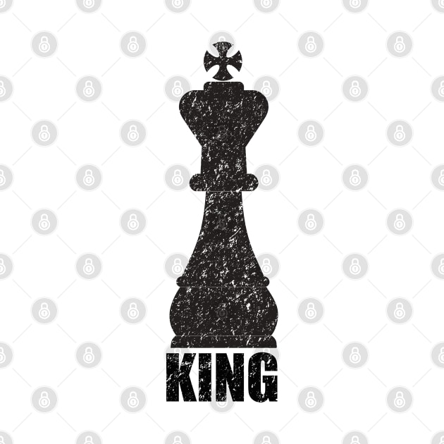 Chess - Chess Piece King by Kudostees