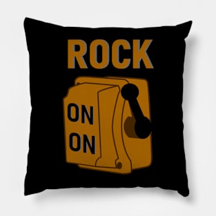 Rock On and On Pillow