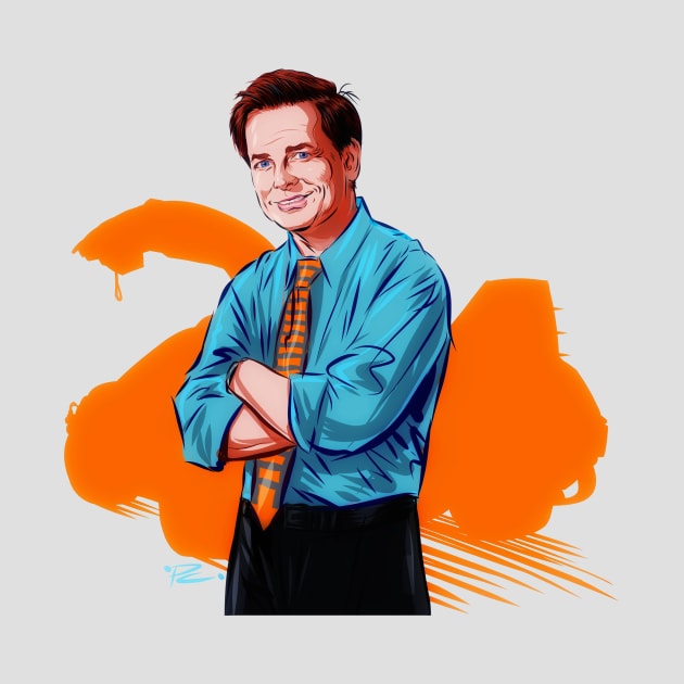 Michael J. Fox - An illustration by Paul Cemmick by PLAYDIGITAL2020