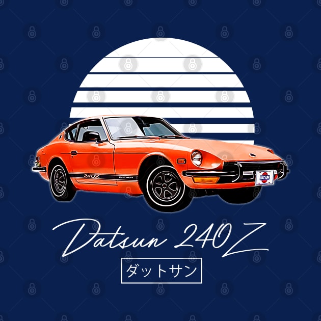 Datsun 240Z // Retro Design by DankFutura