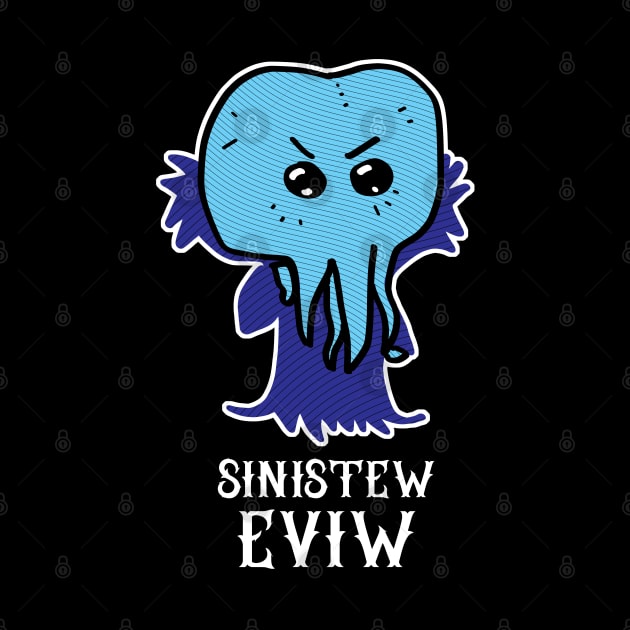 D20 Kawaii Cute Sinister Evil Mindflayer by aaallsmiles