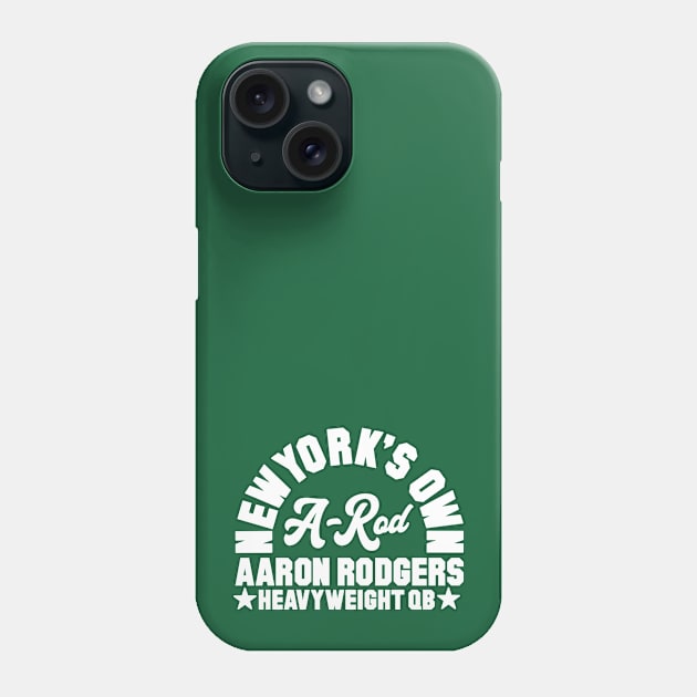 New York's Own Aaron Rodgers Phone Case by Carl Cordes