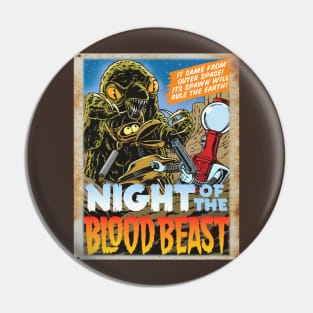 Mystery Science Rusty Barn Sign 3000 - Night of the Blood Beast Pin