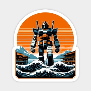 Soundwave in Japan: Giant Robot Japanese Tee Magnet