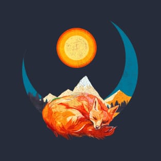 Hibernating Fox T-Shirt