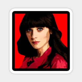 Zooey Deschanel Magnet