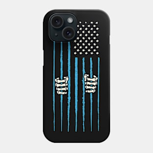 Stars and Bones Phone Case