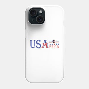 usa merica 5stars american bald eagle 4th of july Phone Case