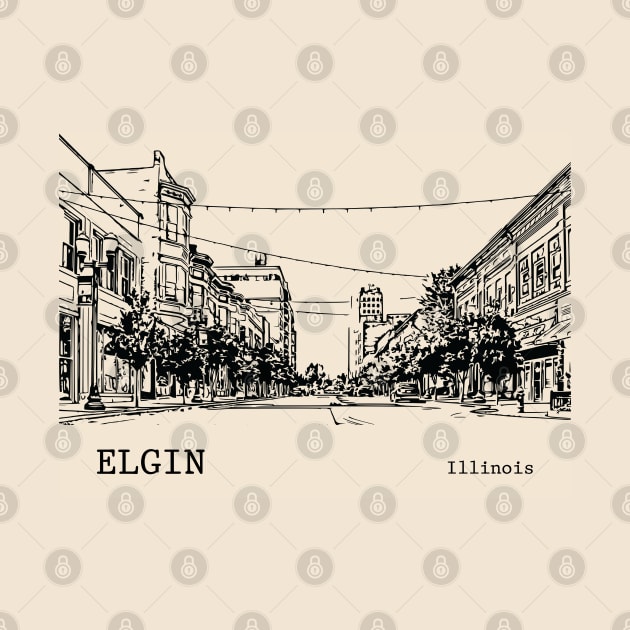 Elgin Illinois by Lakeric