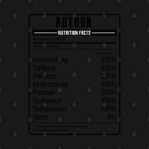 author nutrition value by IndigoPine