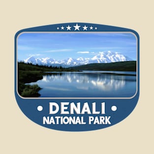 Denali National Park Alaska and Mount McKinley NP T-Shirt