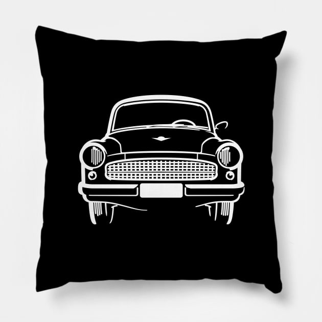 Classic Car 1950s Pillow by GetTheCar