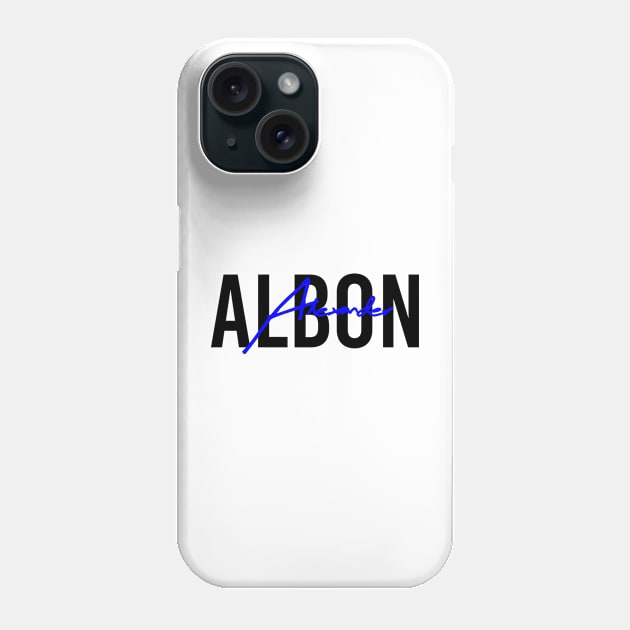 Alexander Albon Design Phone Case by GreazyL