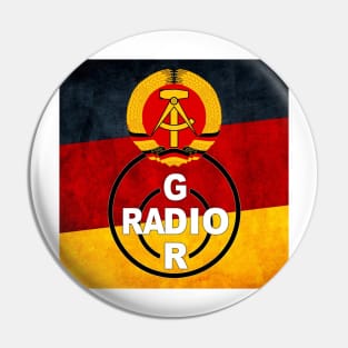 East Germany Podcast - Radio GDR Pin