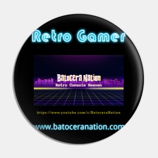 Batocera Nation Logo 2 Pin