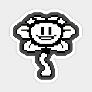 Undertale - Flowey good and evil Magnet