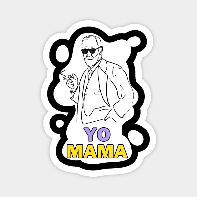 yo mama Magnet by Amy x Morgan Illustrations