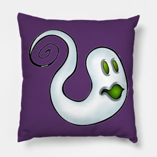 Curly Ghost Pillow