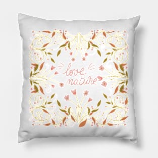 Floral Nature Pillow