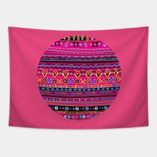 Colorful Circle Tapestry