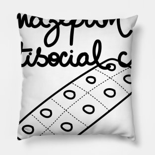 Clonazepam Antisocial Club Pillow