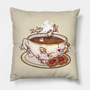 Koi Tea Pillow