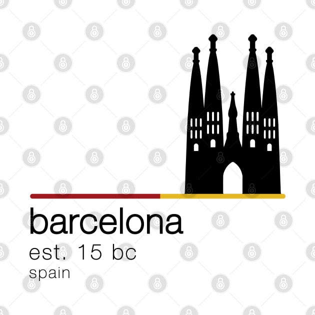 Barcelona Sagrada Familia design by City HiStories