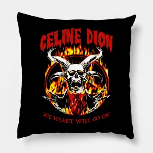 Celine dion circle Pillow