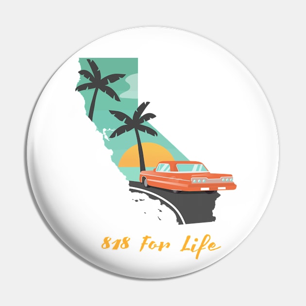 818 for Life Pin by LiunaticFringe