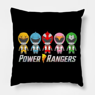 Black Power Ranger Strength In Unity Pillow