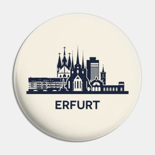 Erfurt Skyline Emblem Pin