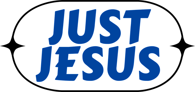 Just Jesus | Christian Typography Kids T-Shirt by All Things Gospel