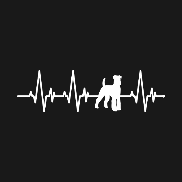 Heartbeat Schnauzer Dog Lover by BlueTodyArt
