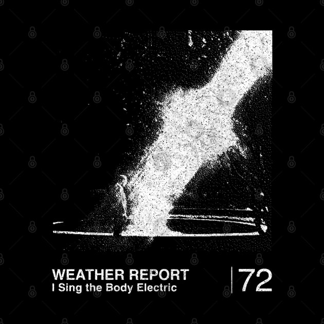 Weather Report  / Minimalist Graphic Artwork Fan Design by saudade