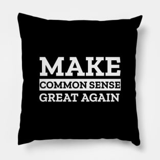 Common Sense Pillow