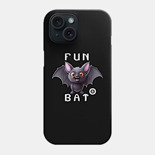 Fun Bat | Grin 'n Bat: Bat-tastic Fun | Bat Lovers Phone Case