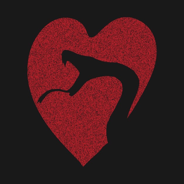 Minimalistic Untameable Heart by pelagio