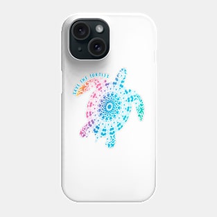 Save the Turtles Mandala Pastel Purple Pink Blue Gifts Phone Case