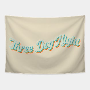 vintage color three dog night Tapestry