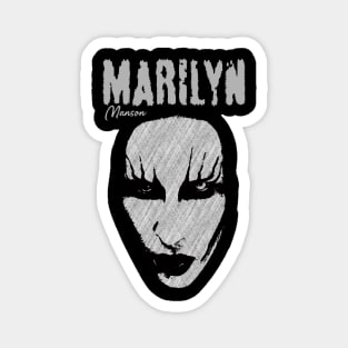 marylin manson Magnet