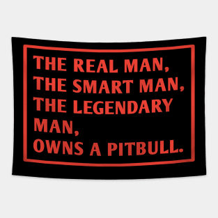 Pitbull Lover Tapestry